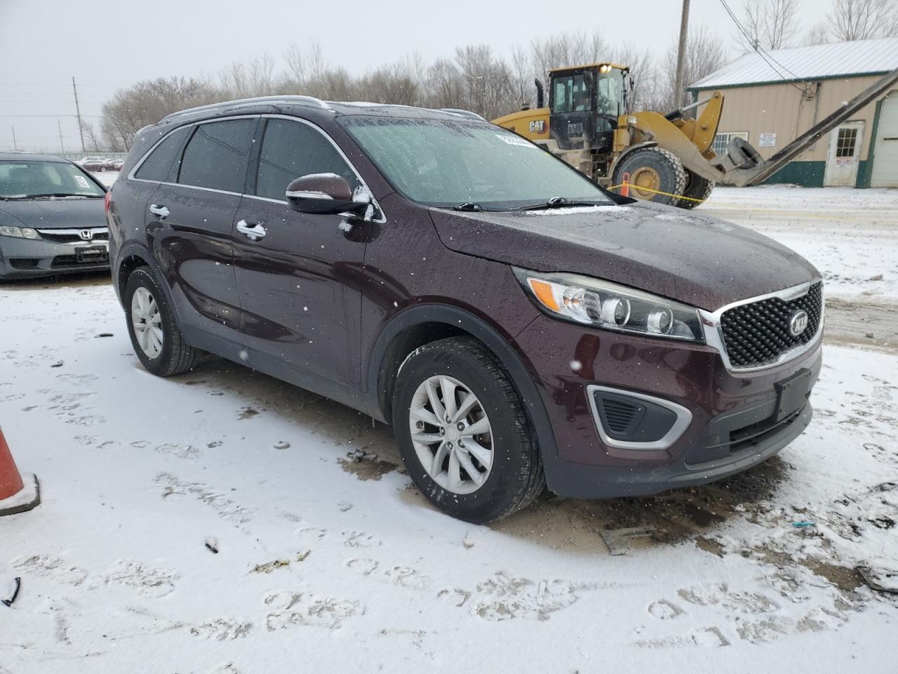 2016 KIA Sorento VIN 5XYPG4A36GG065286 Copart auction photo, side damage thumbnail 4