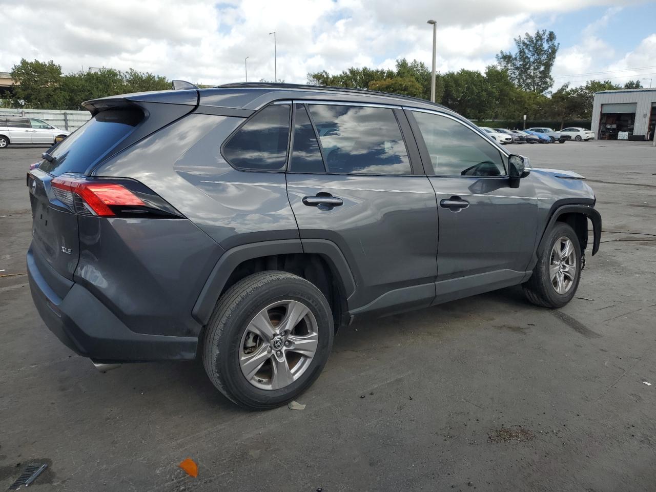 2023 Toyota RAV 4 VIN 2T3W1RFV0PW239875 Copart auction photo, front end damage thumbnail 3