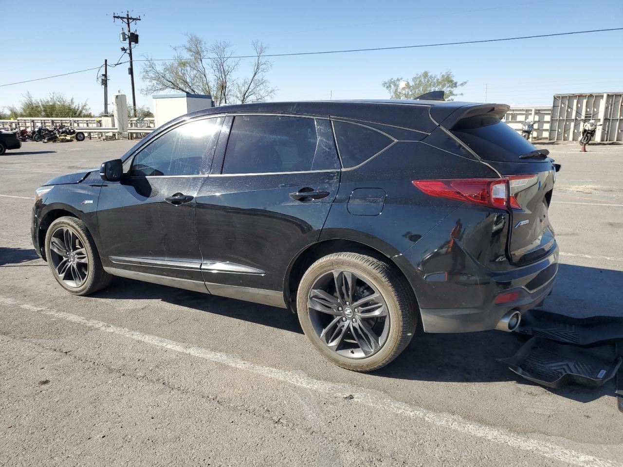 2021 Acura RDX VIN 5J8TC1H60ML011816 Copart auction photo, front end / rear end damage thumbnail 2