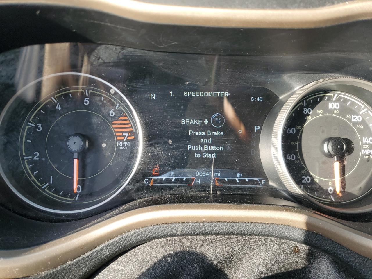 2016 Jeep Grand Cherokee VIN 1C4PJMDB0GW145092 Copart auction photo, front end damage thumbnail 9