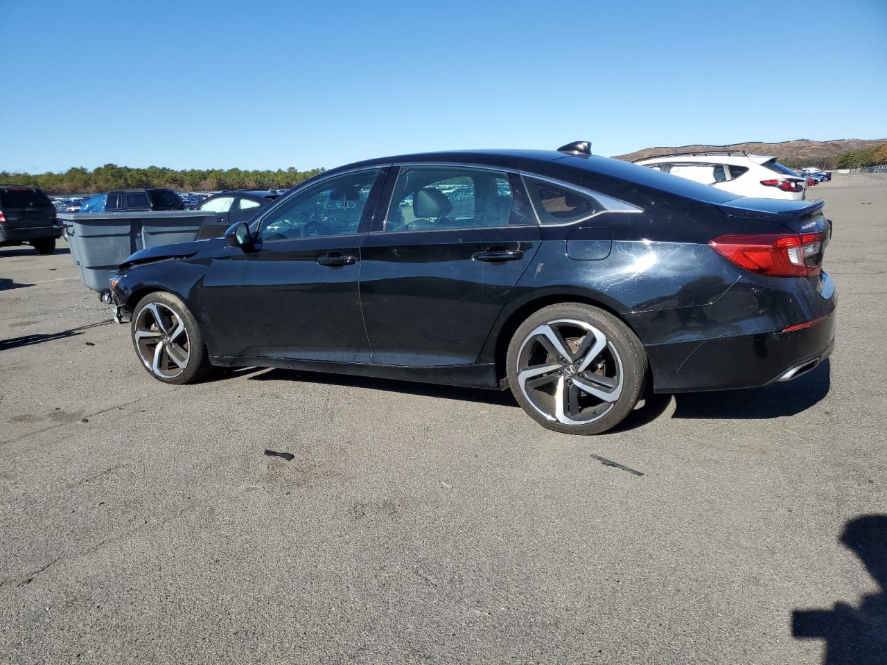 2021 Honda Accord VIN 1HGCV1F36MA038811 Copart auction photo, front end / minor dent/scratches damage thumbnail 2