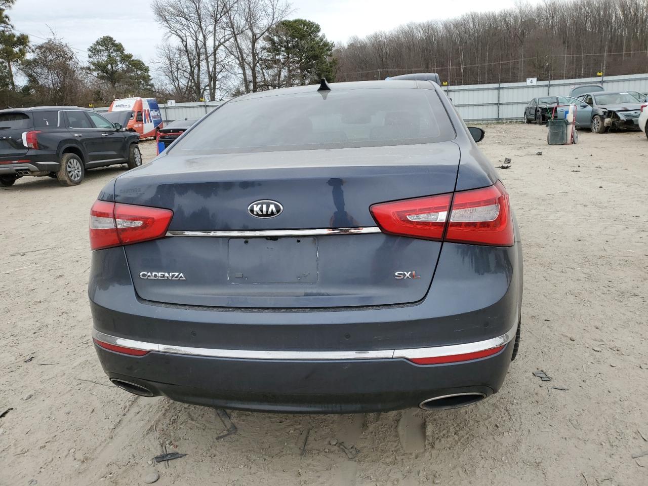 2014 KIA Cadenza VIN KNALN4D73E5147305 Copart auction photo, front end damage thumbnail 6