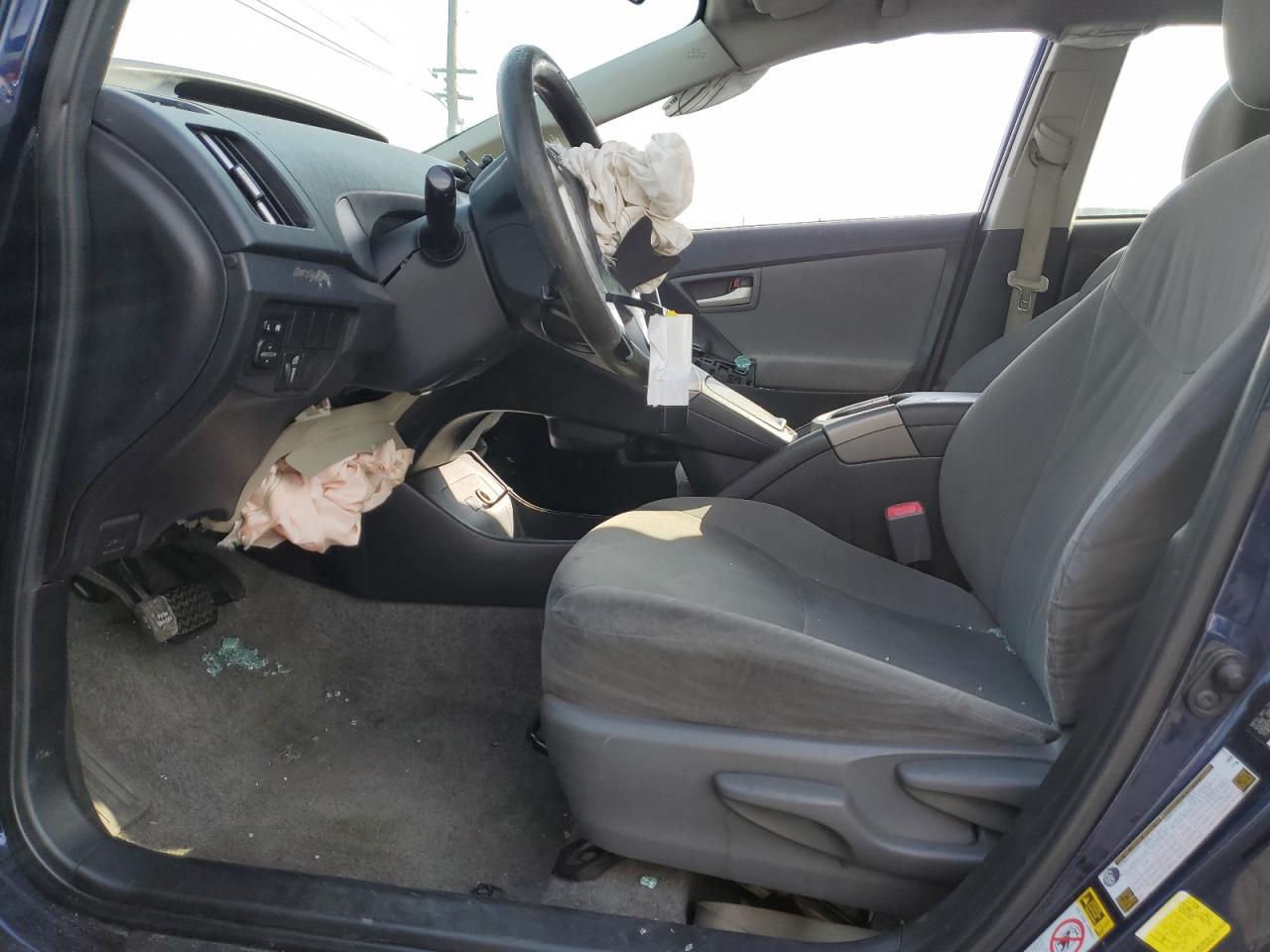 2013 Toyota Prius VIN JTDKN3DU4D0346728 Copart auction photo, front end / side damage thumbnail 7