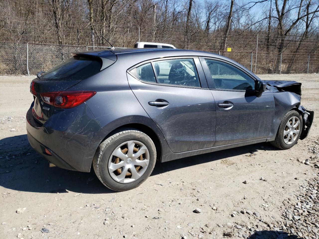 2016 Mazda 3 VIN JM1BM1J76G1327232 Copart auction photo, front end / side damage thumbnail 3