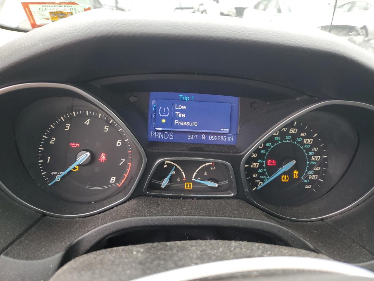 2012 Ford Focus VIN 1FAHP3F2XCL471879 Copart auction photo, front end / undercarriage damage thumbnail 9