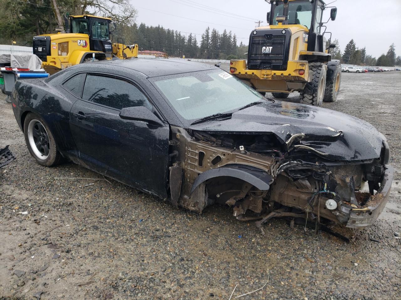 2010 Chevrolet Camaro VIN 2G1FE1EV6A9218658 Copart auction photo, front end / undercarriage damage thumbnail 4