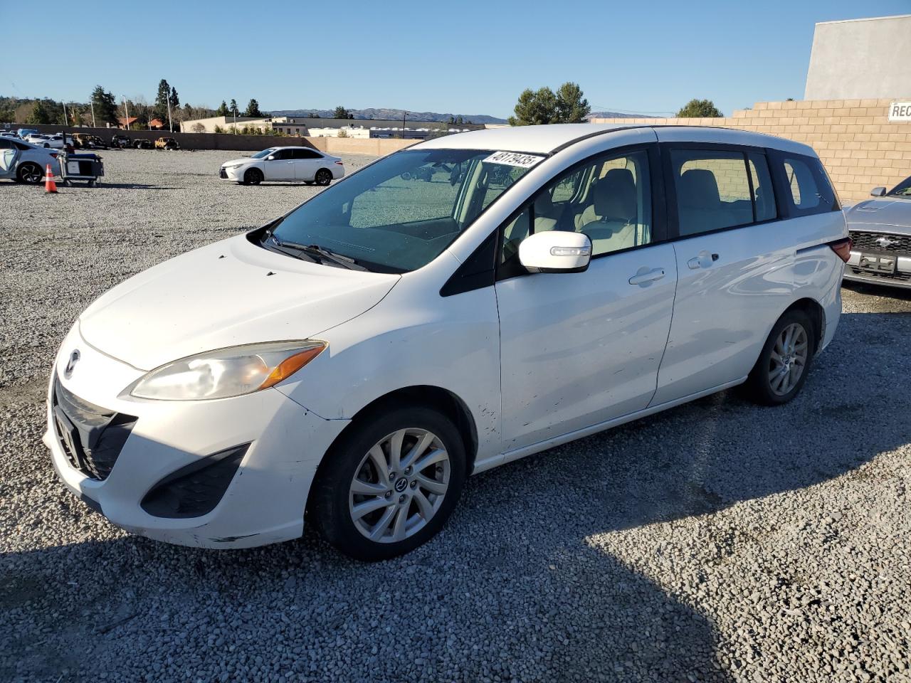 2014 Mazda 5 VIN JM1CW2BL3E0173825 - Copart auction photo