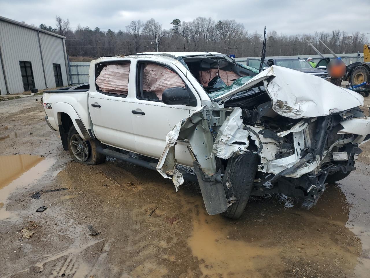 2012 Toyota Tacoma VIN 5TFJX4GN4CX014262 Copart auction photo, rollover damage thumbnail 4