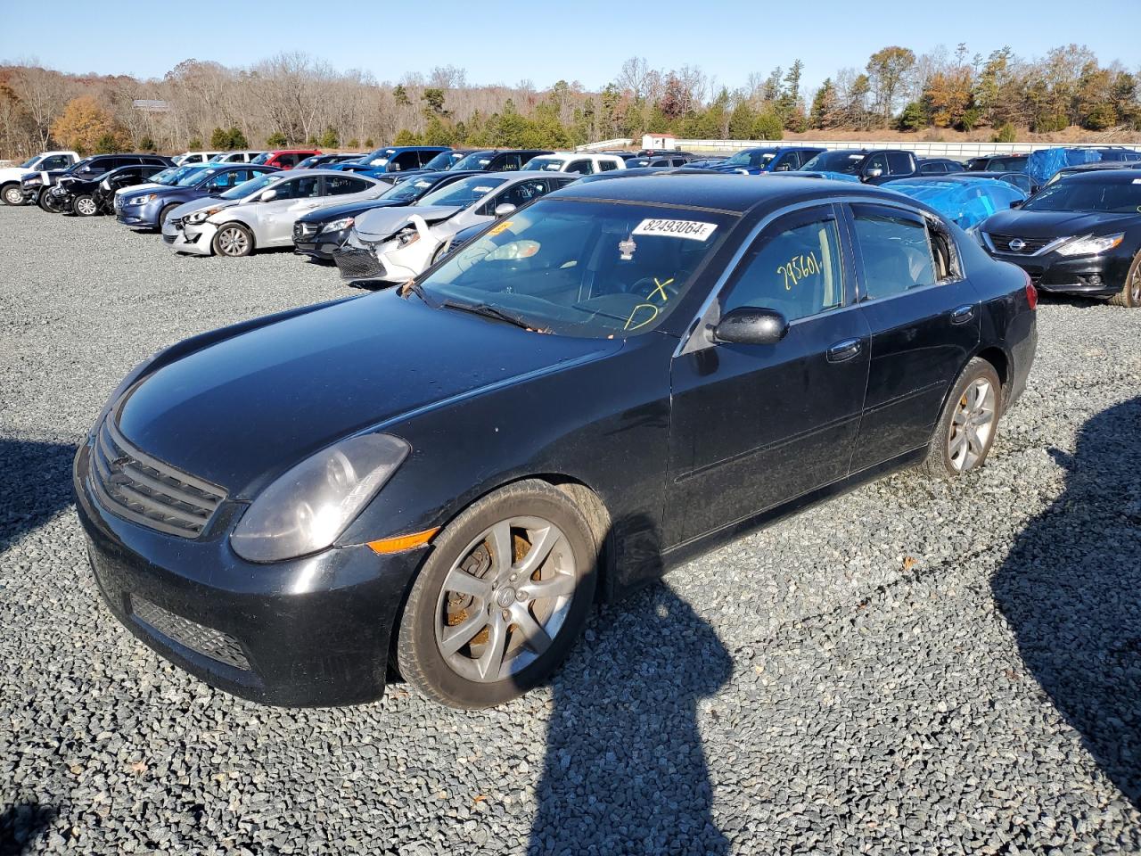 2005 Infiniti G VIN JNKCV51E55M222666