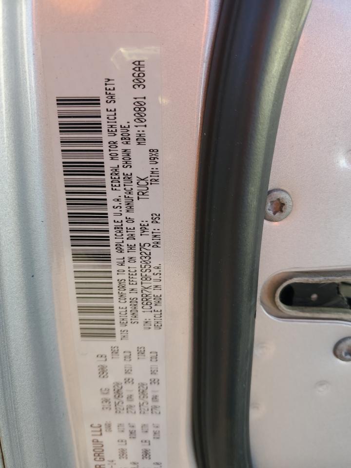 2015 RAM 1500 VIN 1C6RR7KT8FS503275 Copart auction photo, front end damage thumbnail 14