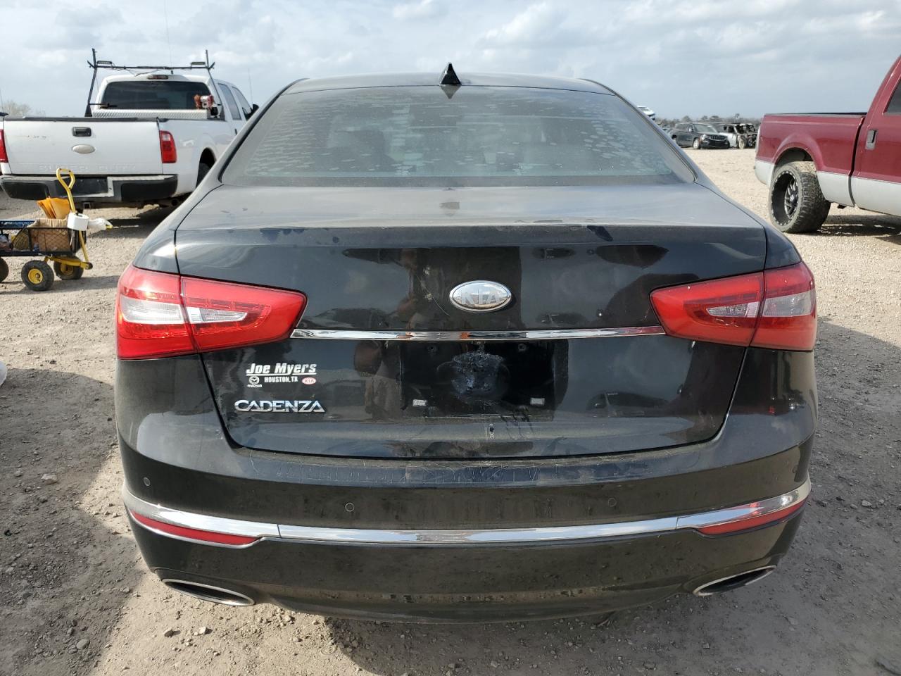 2014 KIA Cadenza VIN KNALN4D79E5118813 Copart auction photo, front end / mechanical damage thumbnail 6