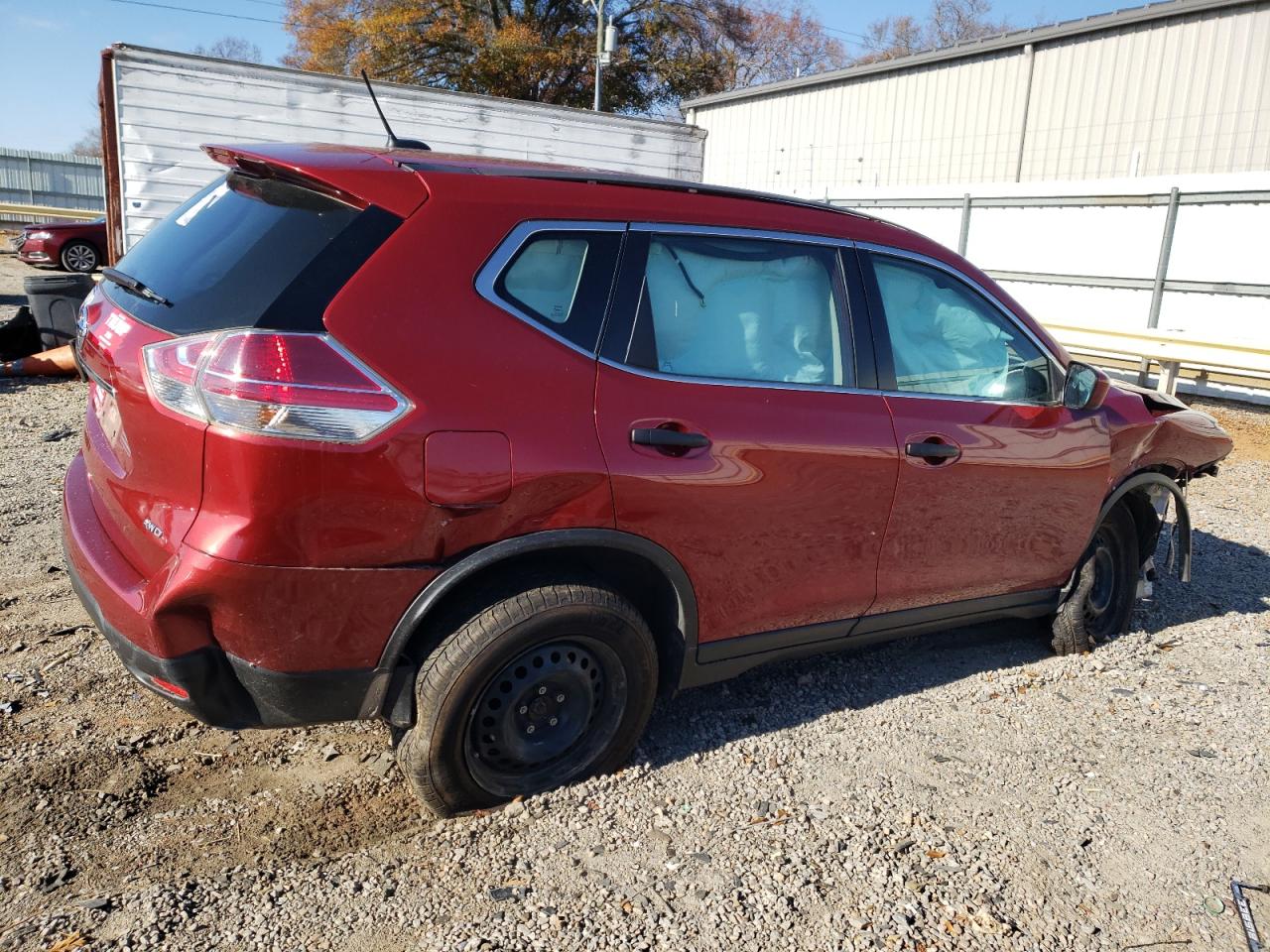 2016 Nissan Rogue VIN 5N1AT2MV7GC797591 Copart auction photo, all over / undercarriage damage thumbnail 3