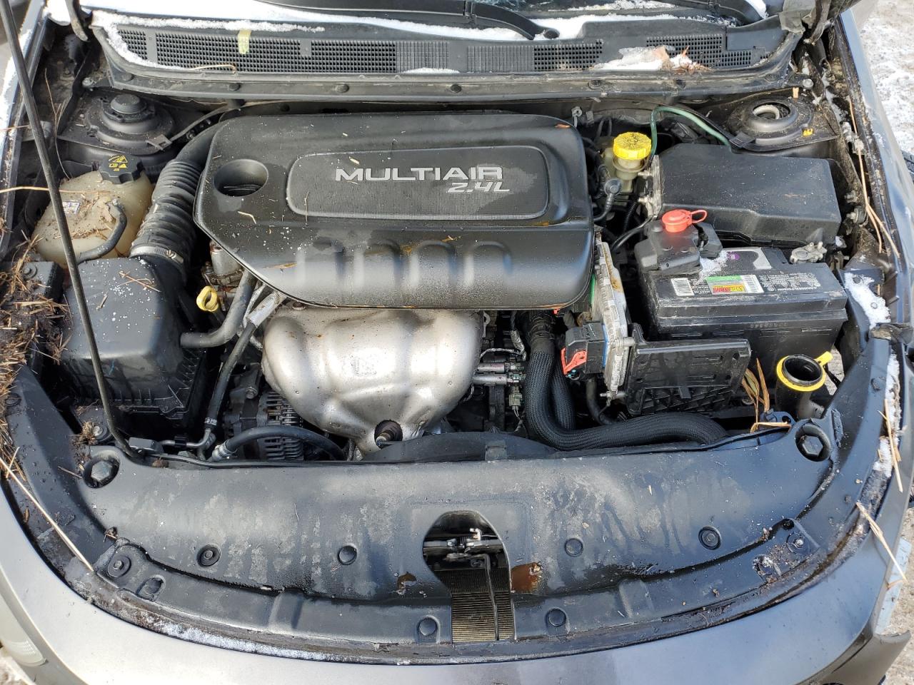 2015 Dodge Dart VIN 1C3CDFBB3FD105124 Copart auction photo, rollover / undercarriage damage thumbnail 12
