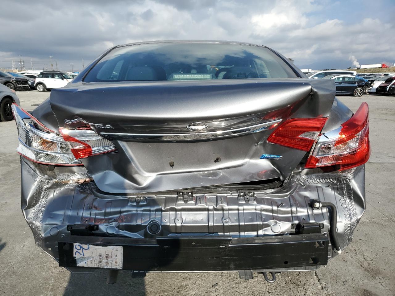 2016 Nissan Sentra VIN 3N1AB7AP7GY272874 Copart auction photo, rear end damage thumbnail 6