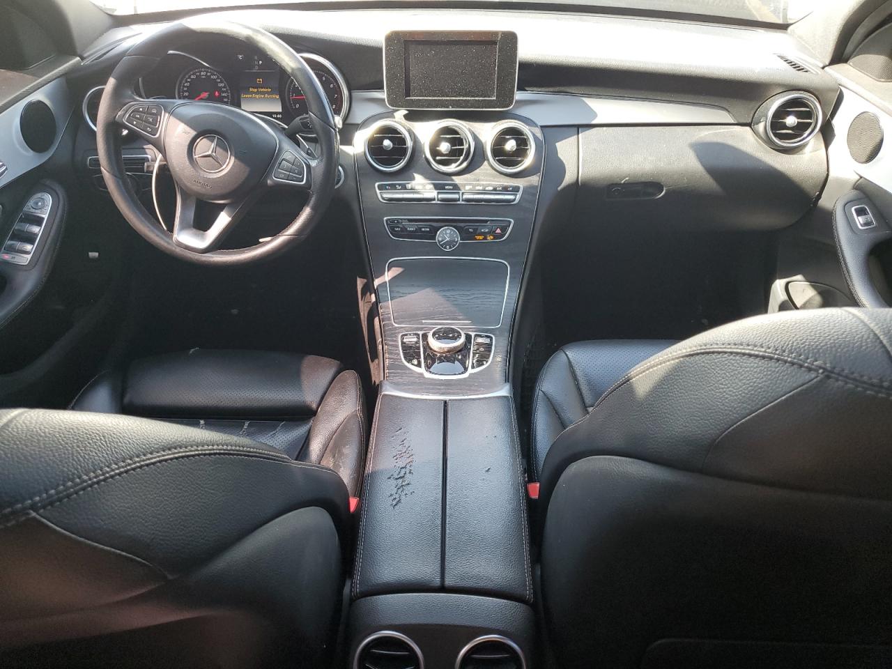 2018 Mercedes-Benz C-klasse VIN 55SWF4JB9JU276937 Copart auction photo, side damage thumbnail 8