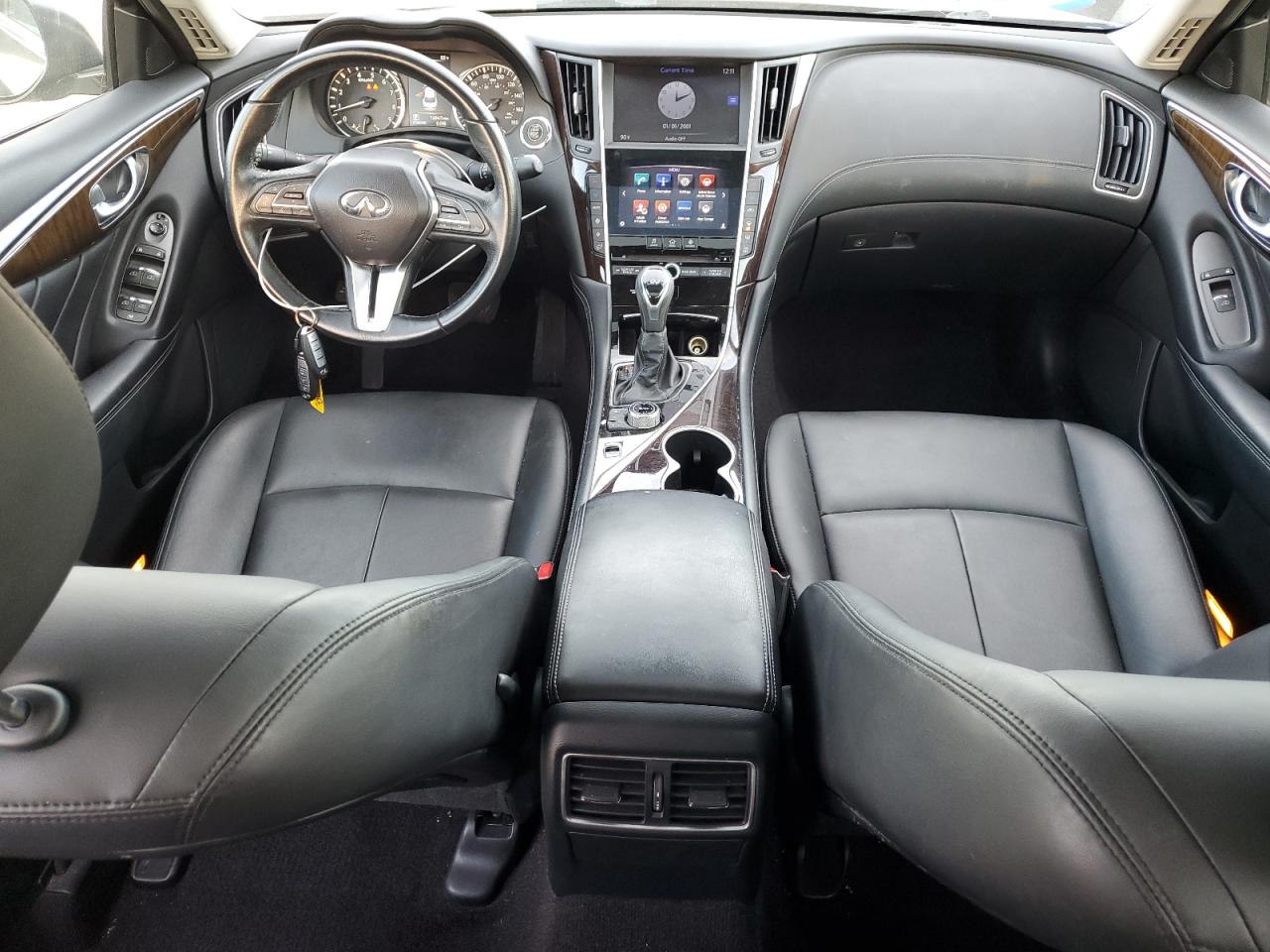 2019 Infiniti Q50 VIN JN1EV7AP0KM517633 Copart auction photo, vandalism damage thumbnail 8