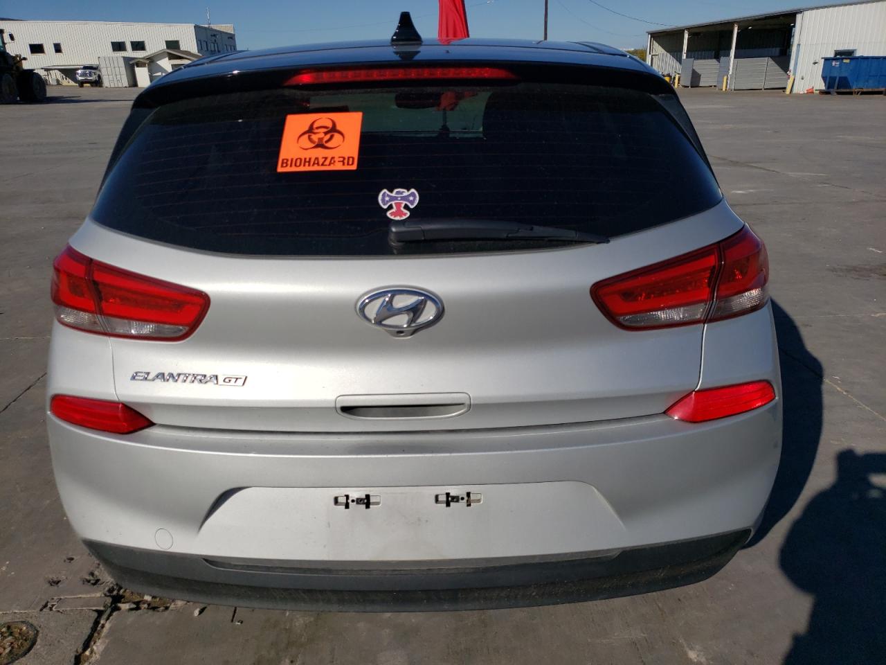 2018 Hyundai Elantra VIN KMHH35LE3JU042294 Copart auction photo, front end / side damage thumbnail 6