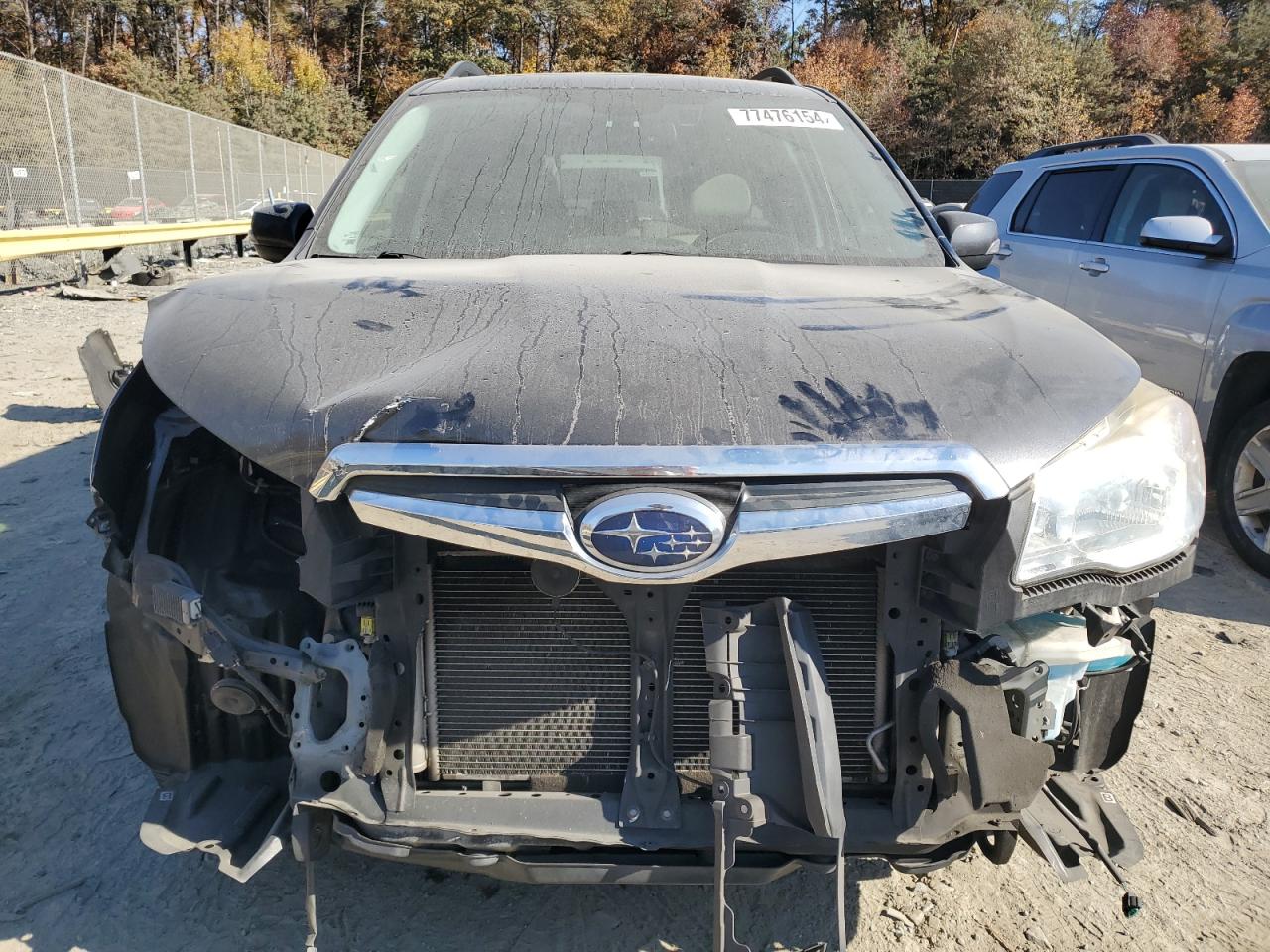 2015 Subaru Forester VIN JF2SJAWC7FH552216 Copart auction photo, front end damage thumbnail 5