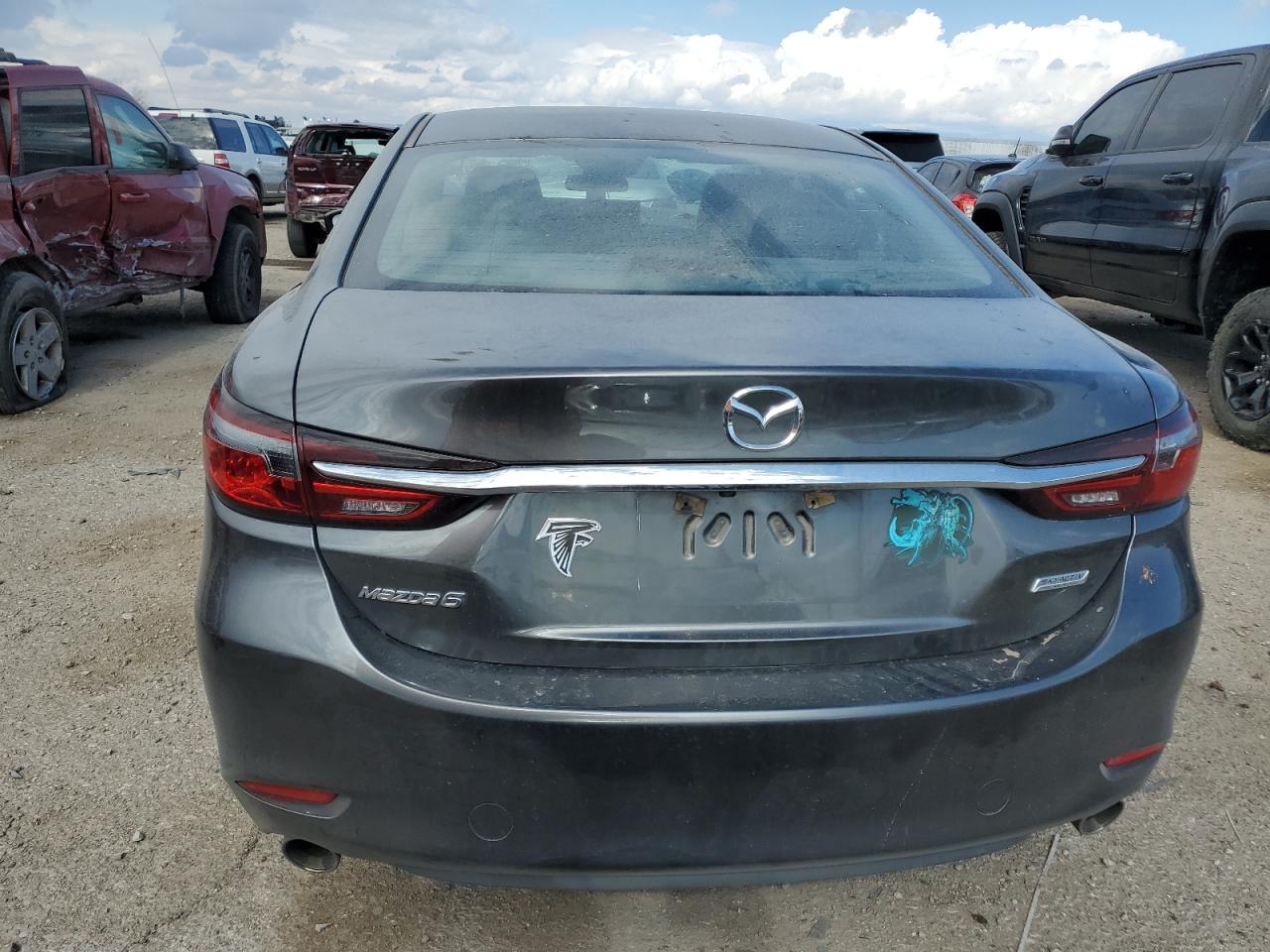 2018 Mazda 6 VIN JM1GL1VM1J1309642 Copart auction photo, front end / mechanical damage thumbnail 6