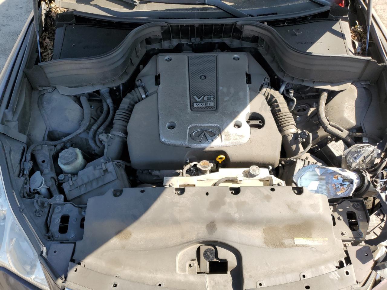 2016 Infiniti QX50 VIN JN1BJ0RR1GM266799 Copart auction photo, front end damage thumbnail 11