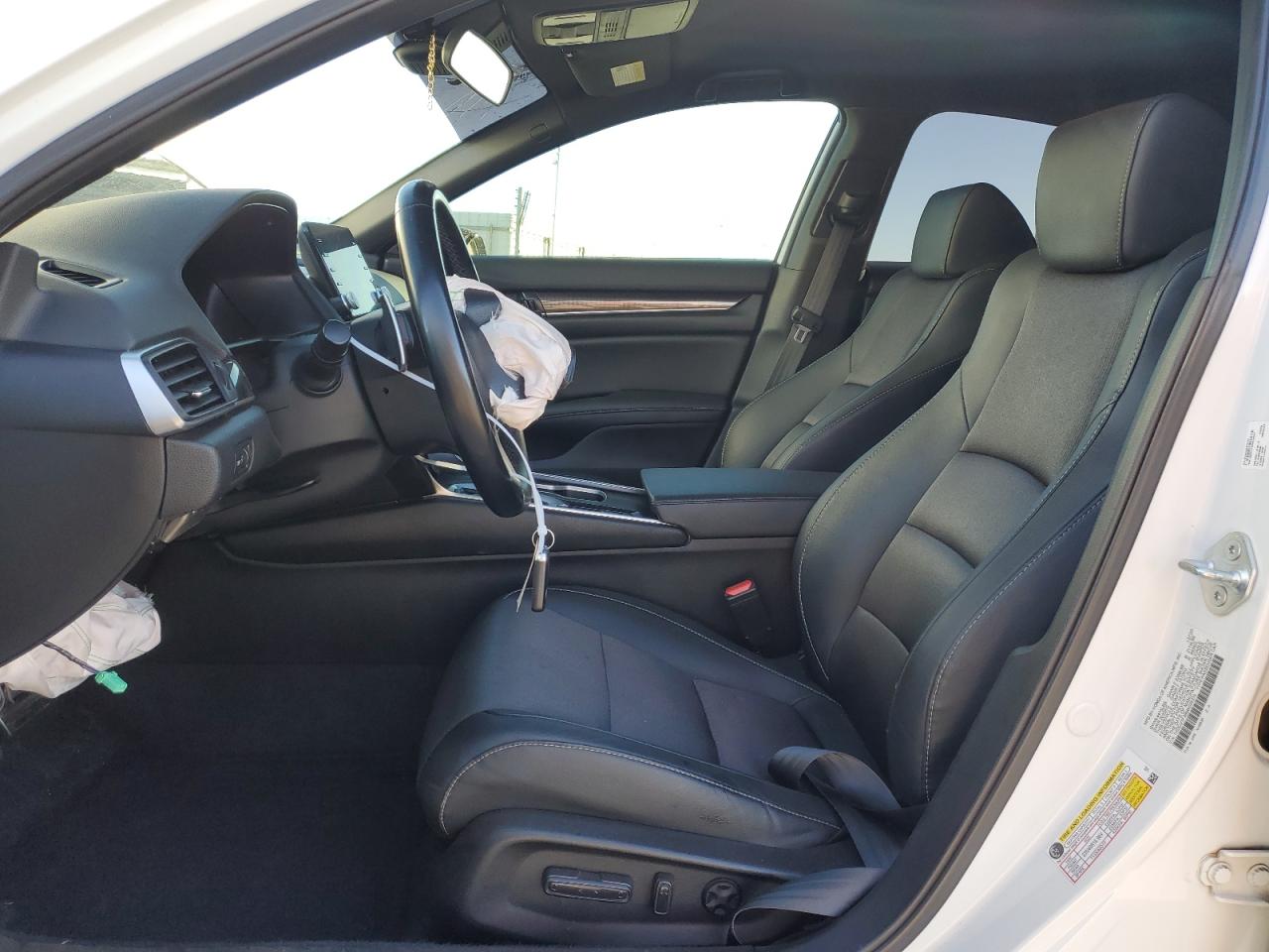 2021 Honda Accord VIN 1HGCV1F38MA026370 Copart auction photo, front end / top/roof damage thumbnail 7