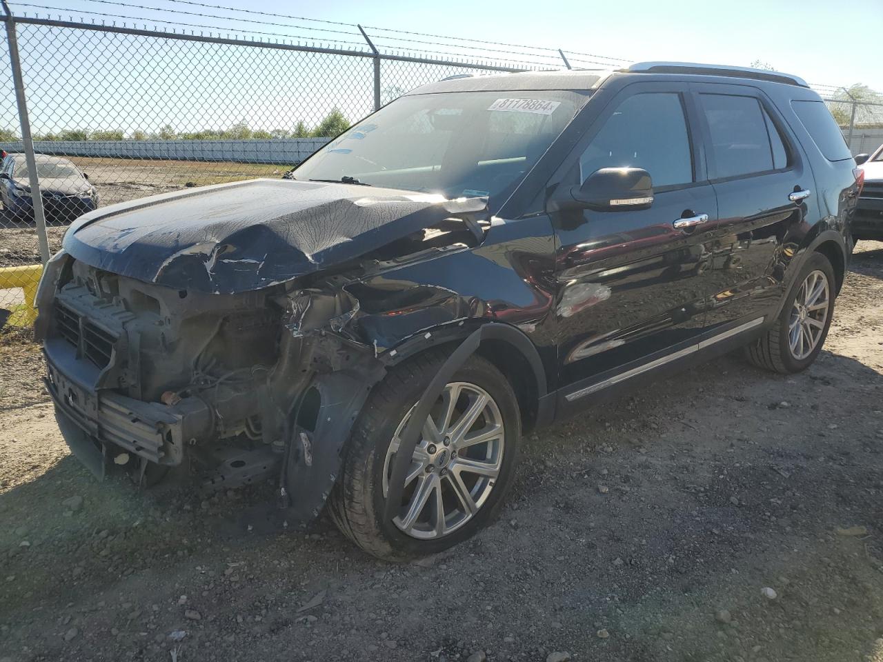 2017 Ford Explorer VIN 1FM5K7F8XHGB81709