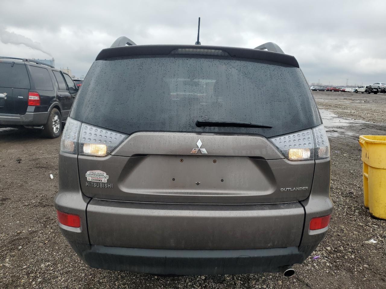 2012 Mitsubishi Outlander VIN JA4AS3AW1CU007713 Copart auction photo, front end / side damage thumbnail 6