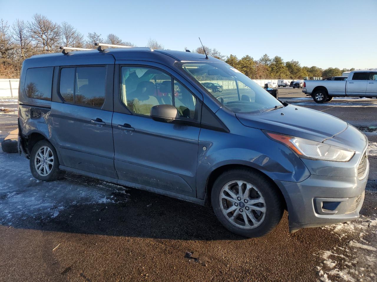 2019 Ford Transit VIN NM0GE9F29K1417303 Copart auction photo, rear end / side damage thumbnail 4