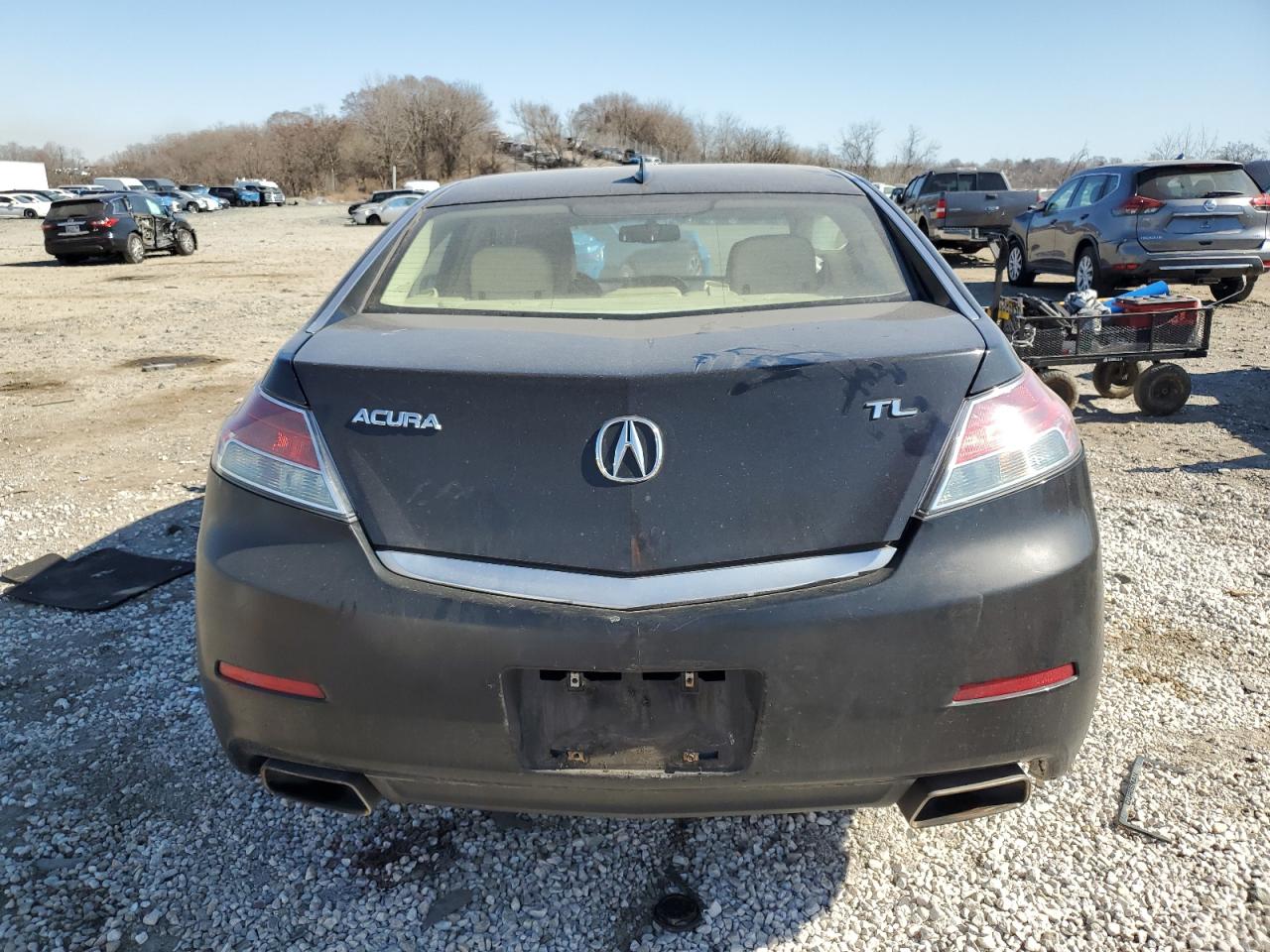 2012 Acura TL VIN 19UUA8F22CA017727 Copart auction photo, side damage thumbnail 6