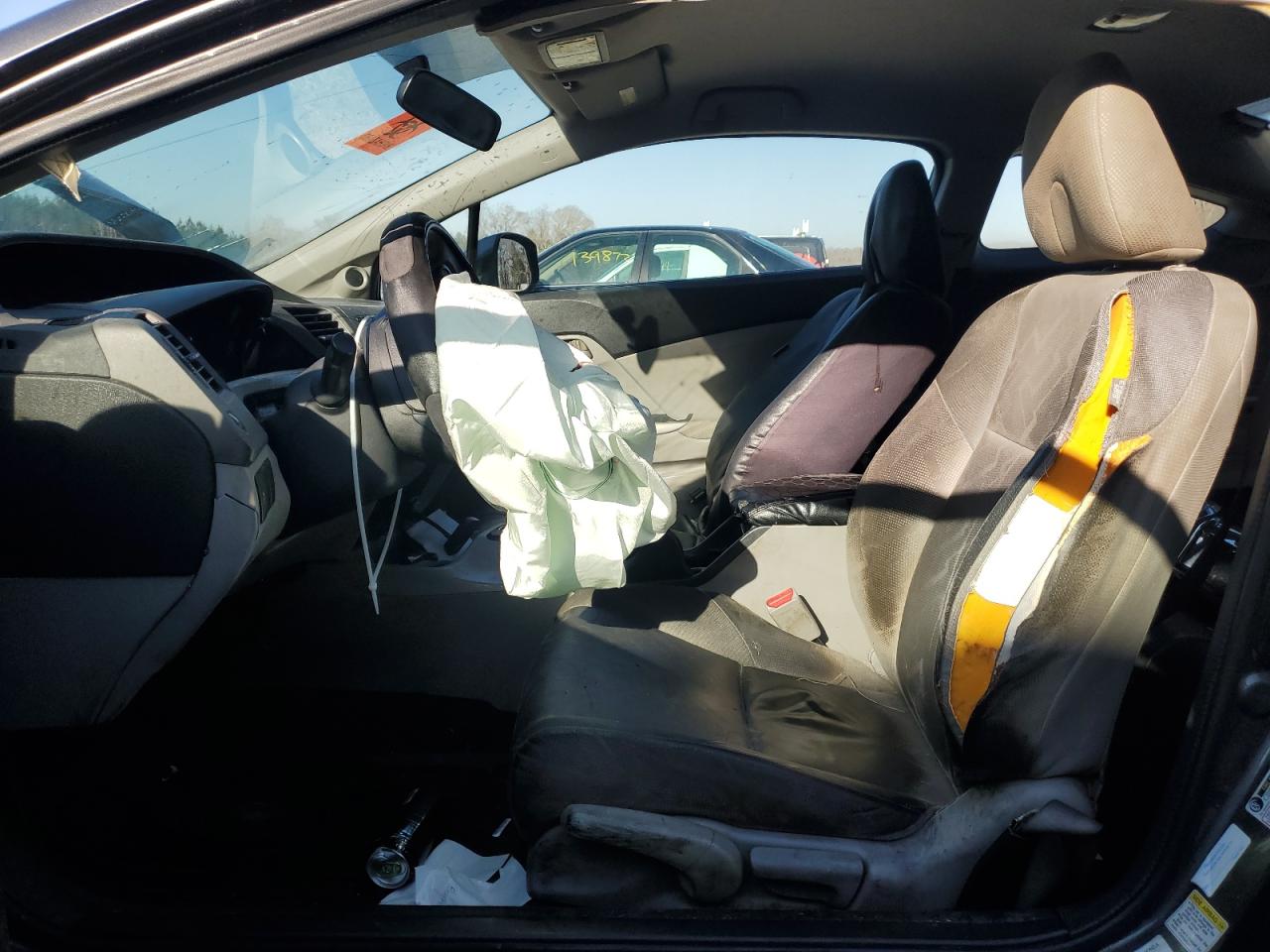 2012 Honda Civic VIN 2HGFG3B52CH566498 Copart auction photo, front end damage thumbnail 7