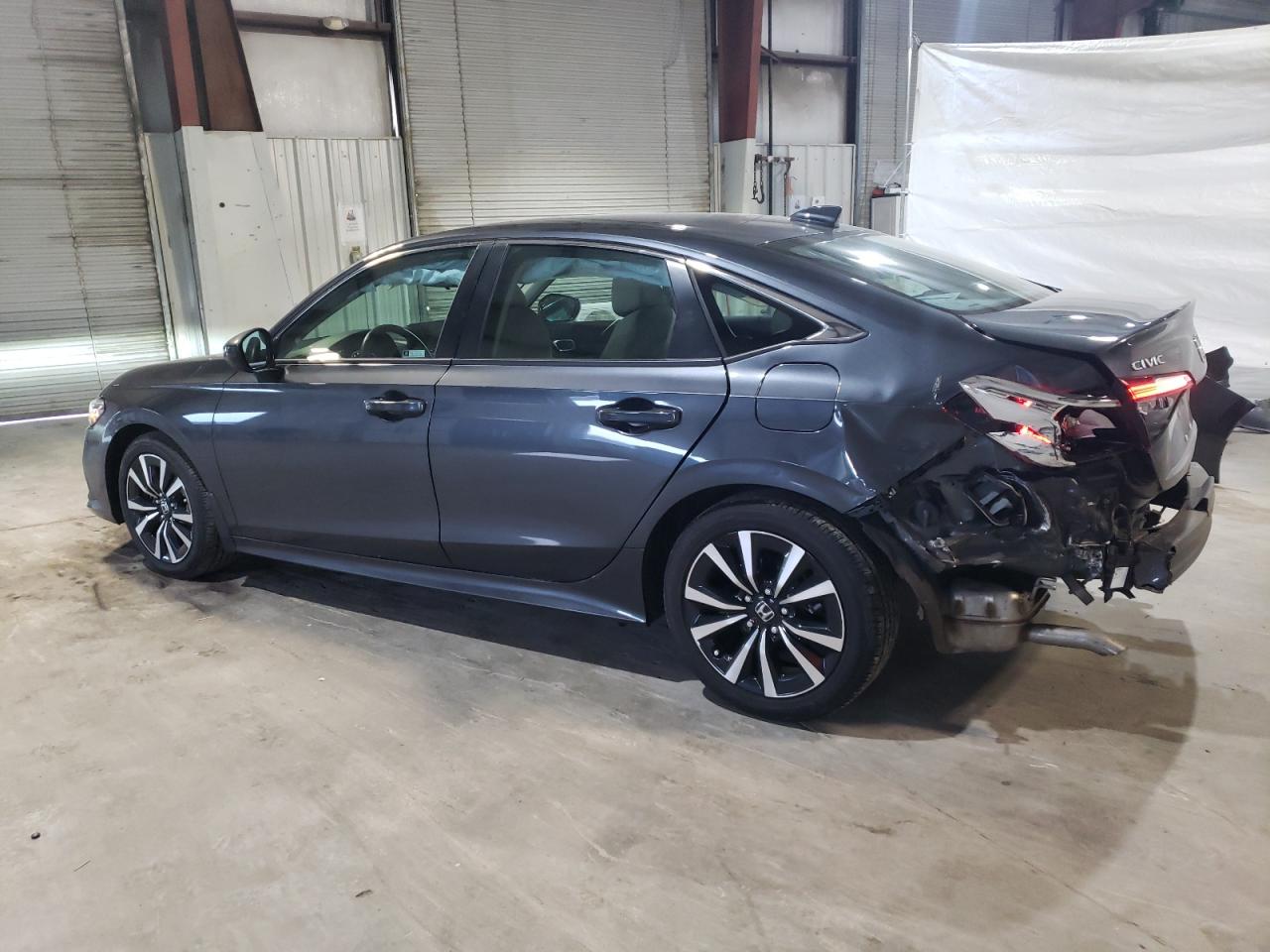 2023 Honda Civic VIN 2HGFE1F71PH313006 Copart auction photo, rear end damage thumbnail 2