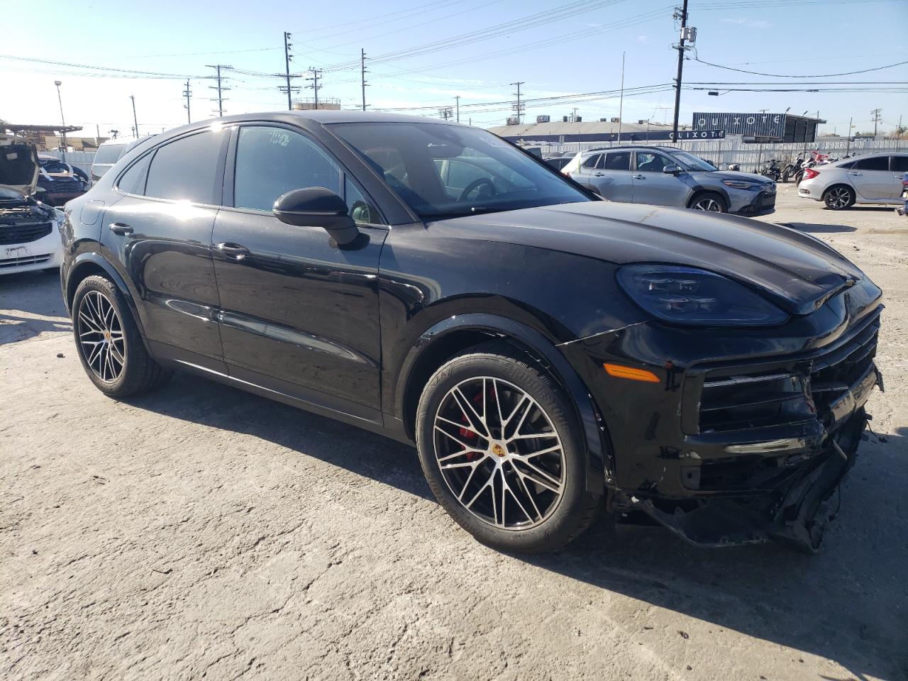 2024 Porsche Cayenne VIN WP1BL2AY8RDA60824 Copart auction photo, front end damage thumbnail 4