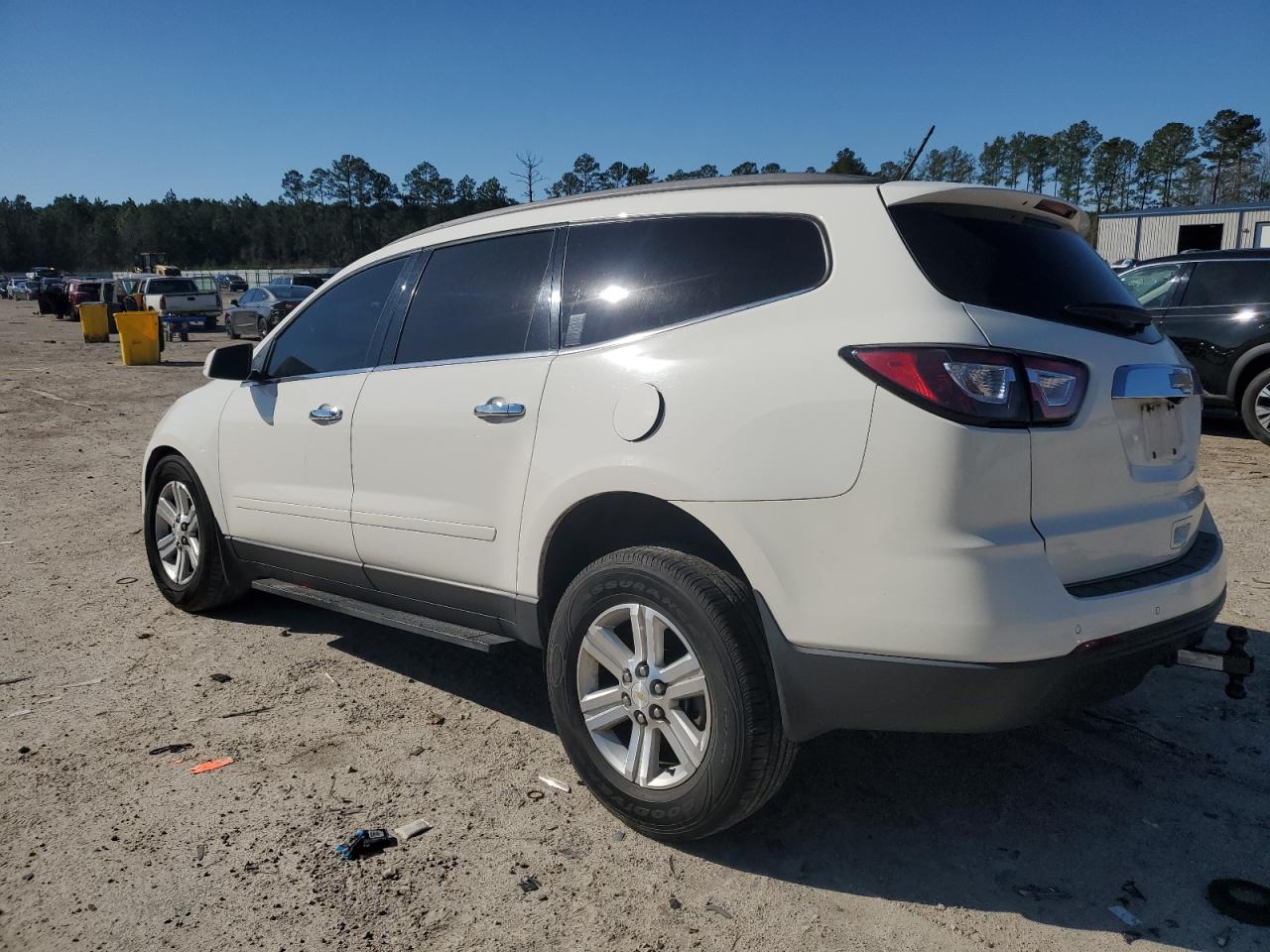 2013 Chevrolet Traverse VIN 1GNKRGKD0DJ201458 Copart auction photo, all over damage thumbnail 2