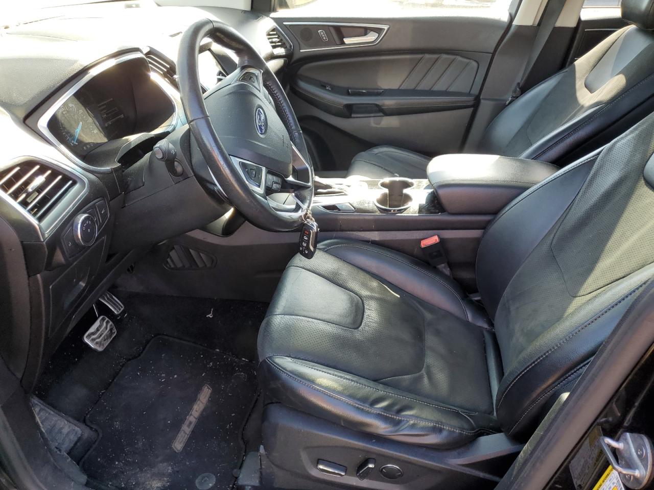2015 Ford Edge VIN 2FMTK4AP8FBB54825 Copart auction photo, front end / minor dent/scratches damage thumbnail 7