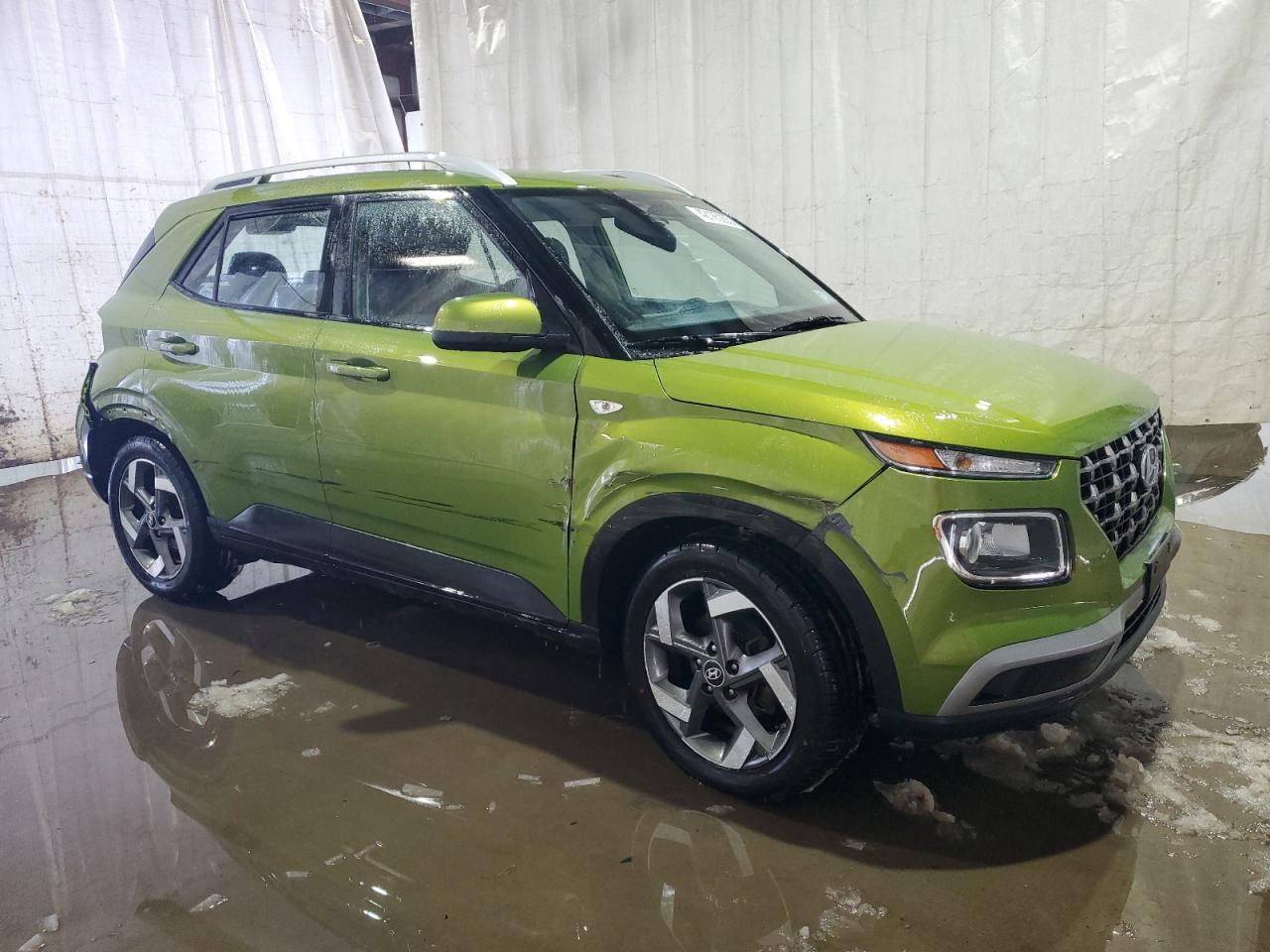 2022 Hyundai Venue VIN KMHRC8A3XNU178922 Copart auction photo, side damage thumbnail 4