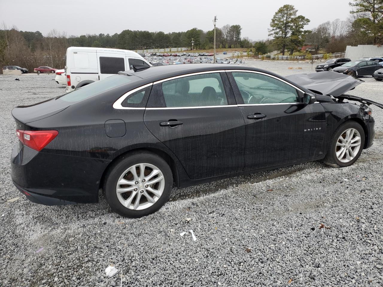 2017 Chevrolet Malibu VIN 1G1ZE5ST7HF245294 Copart auction photo, front end / mechanical damage thumbnail 3
