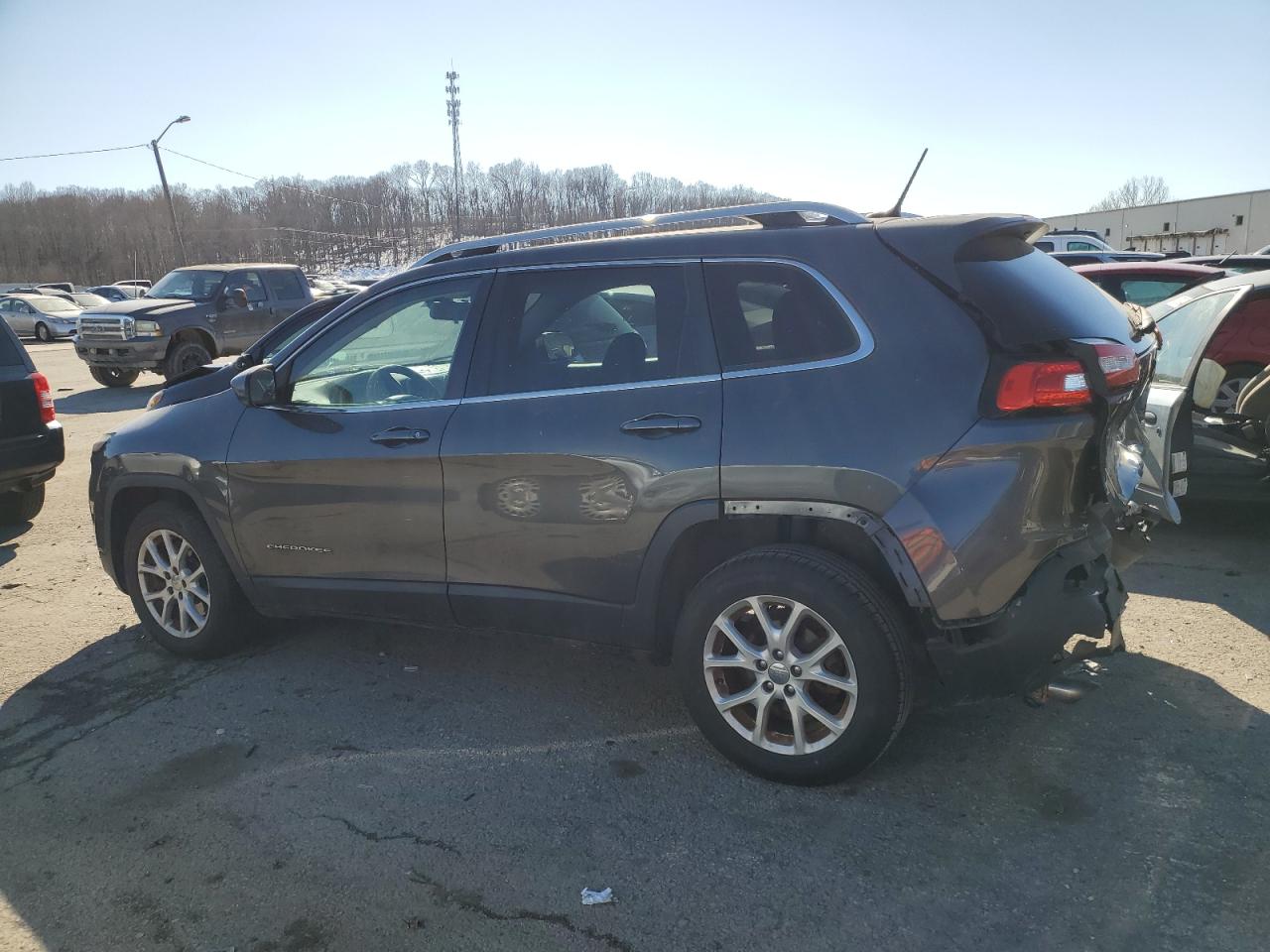2015 Jeep Grand Cherokee VIN 1C4PJLCB4FW584452 Copart auction photo, all over damage thumbnail 2