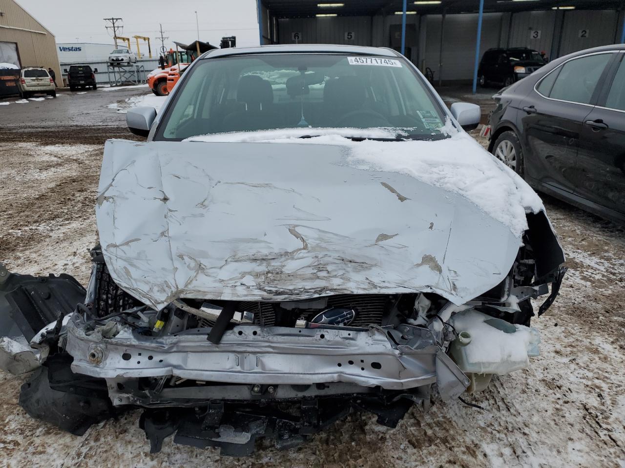 2013 Subaru Impreza VIN JF1GJAH68DH024103 Copart auction photo, front end damage thumbnail 5