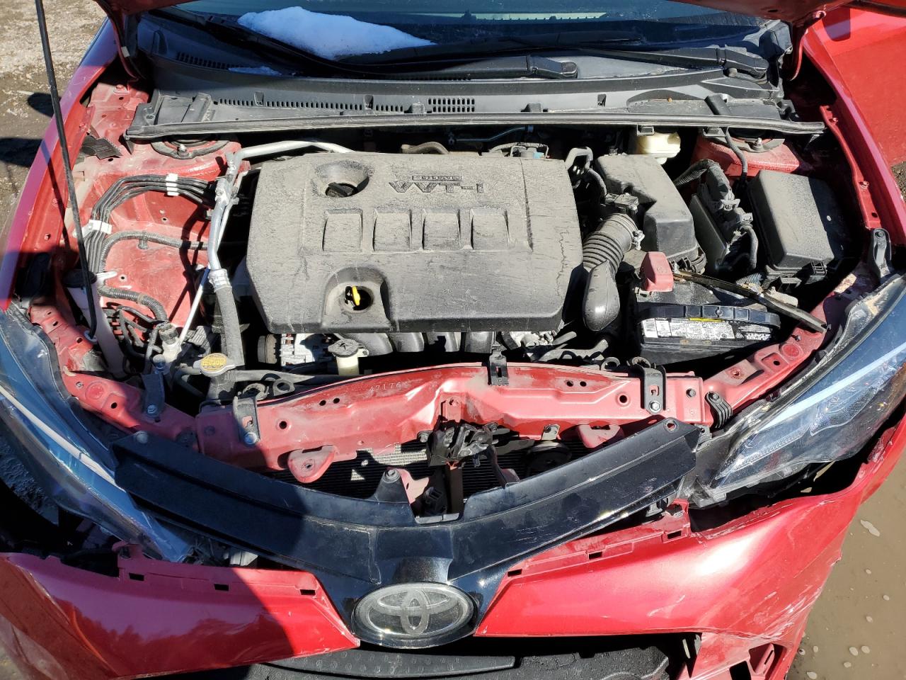 2017 Toyota Corolla VIN 5YFBURHE4HP672579 Copart auction photo, front end damage thumbnail 11