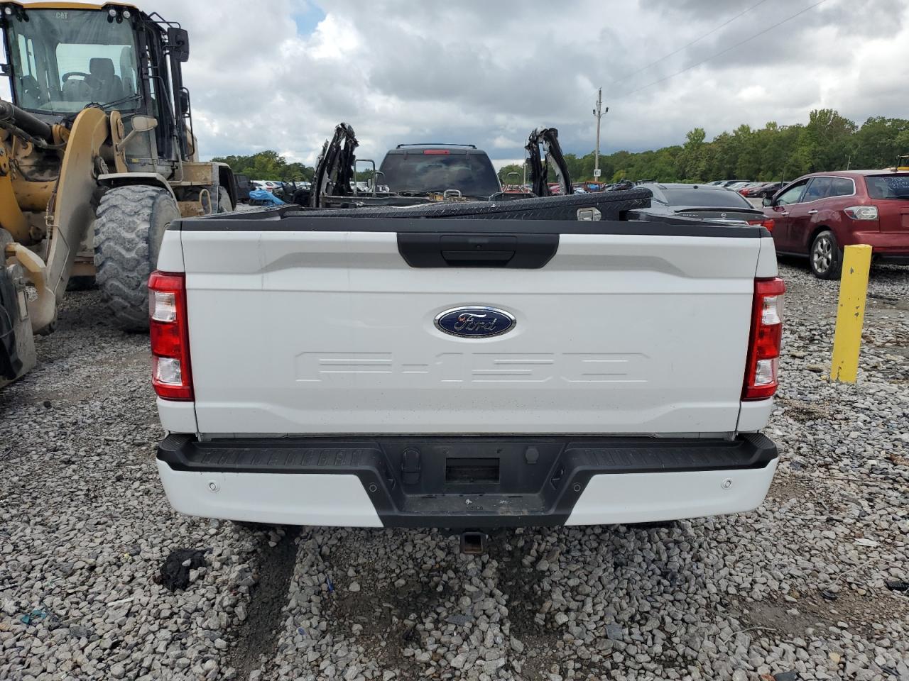 2023 Ford F-150 VIN 1FTFW1E50PKF68234 Copart auction photo, burn damage thumbnail 6