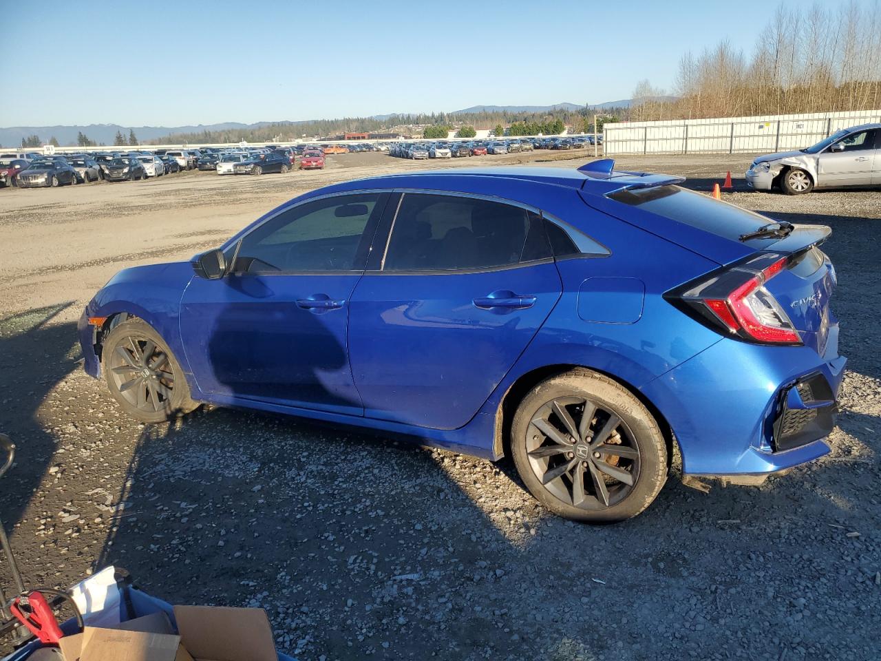 2021 Honda Civic VIN SHHFK7H61MU413718 Copart auction photo, front end / rear end damage thumbnail 2