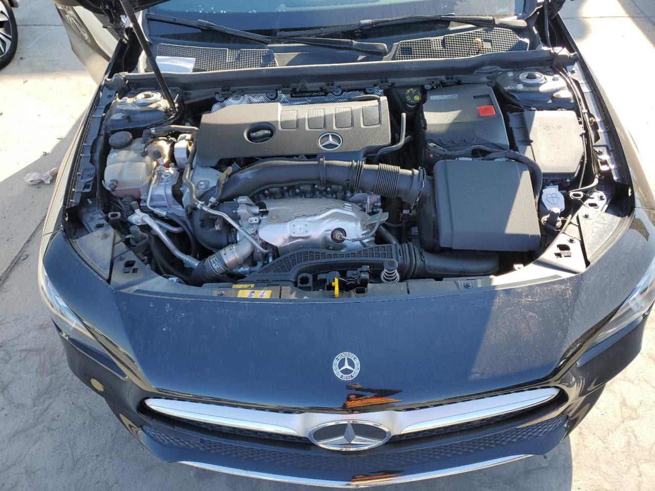 2023 Mercedes-Benz CLA-klasse VIN W1K5J4GB9PN394635 Copart auction photo, side / front end damage thumbnail 11