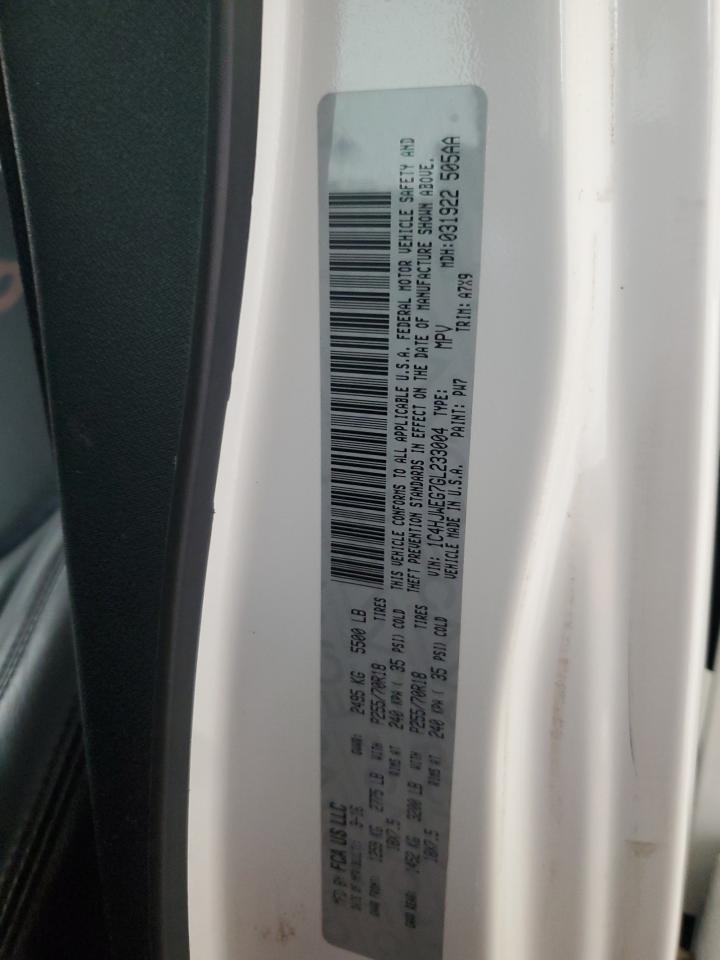 2016 Jeep Wrangler VIN 1C4HJWEG7GL233004 Copart auction photo, front end damage thumbnail 12