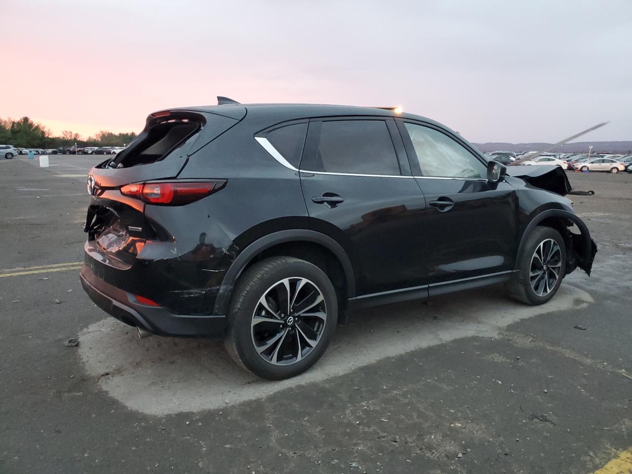 2023 Mazda CX-5 VIN JM3KFBDM4P0246874 Copart auction photo, front end / rear end damage thumbnail 3