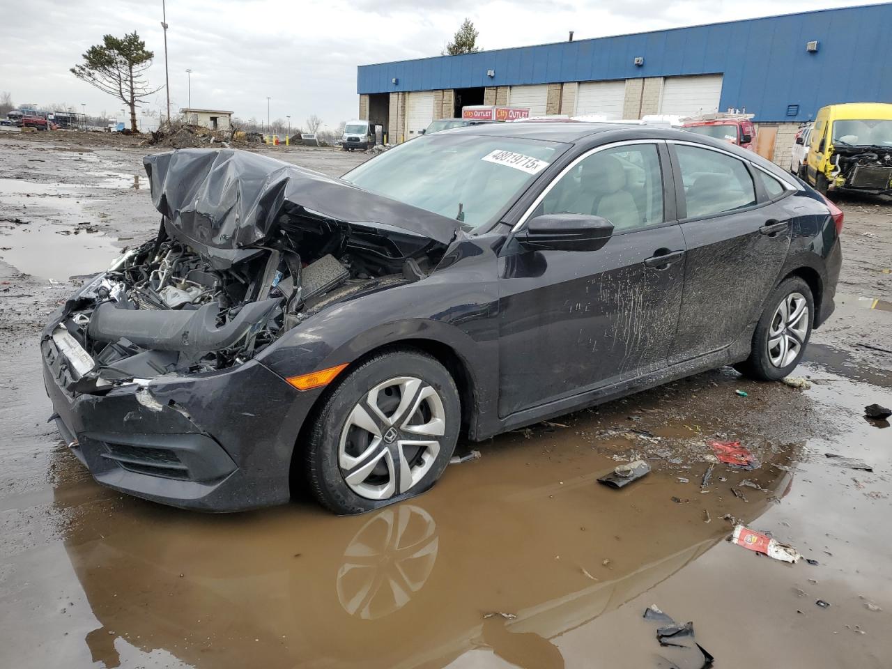 2016 Honda Civic VIN 19XFC2F51GE080278