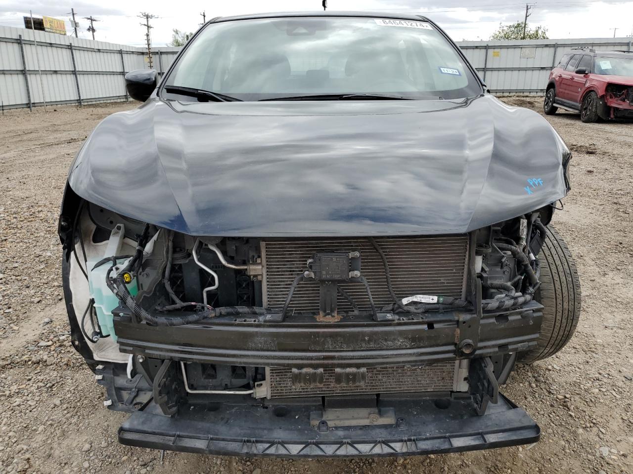 2021 Nissan Rogue VIN JN1BJ1AV4MW569848 Copart auction photo, front end / side damage thumbnail 5