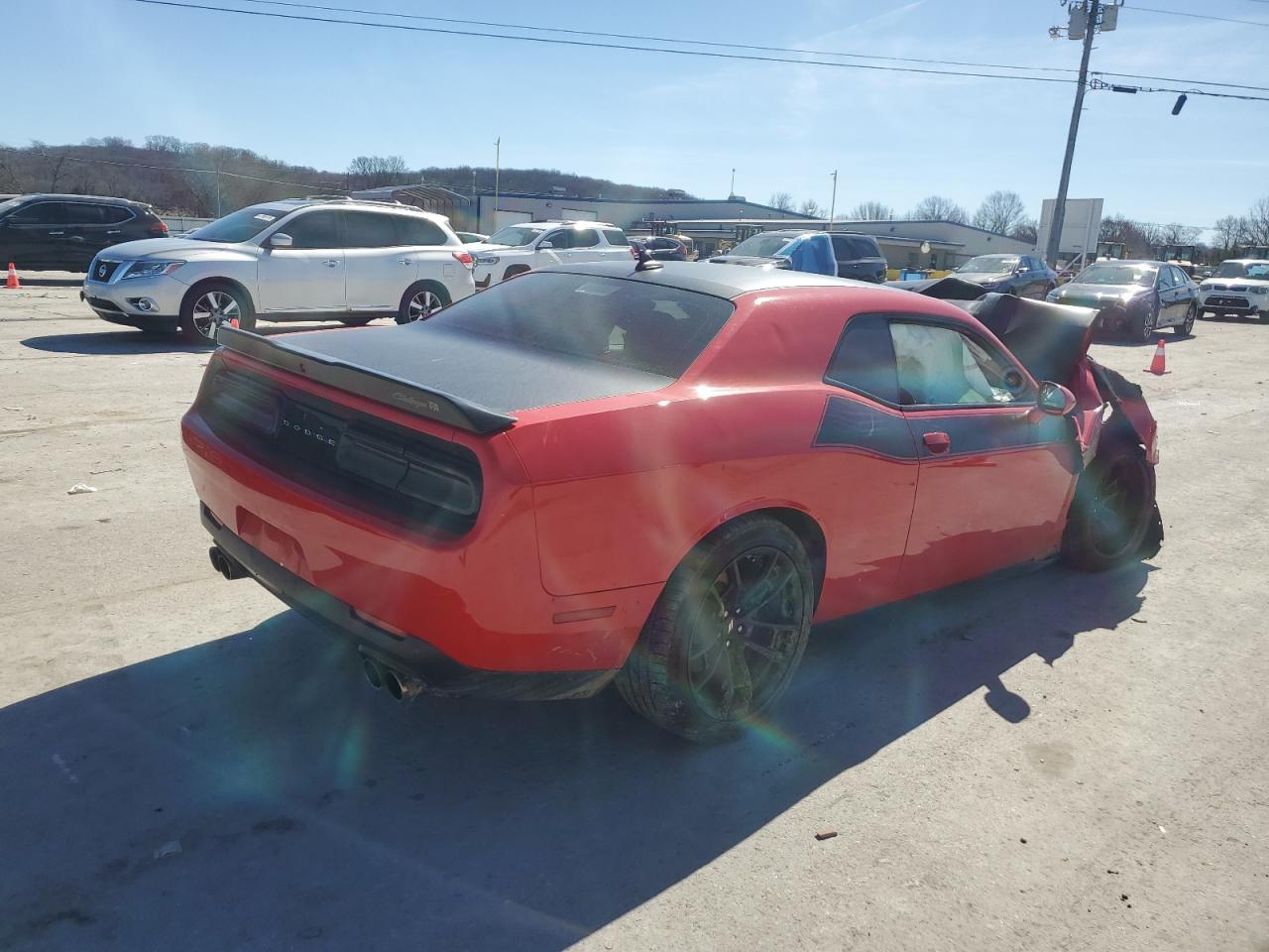 2020 Dodge Challenger VIN 2C3CDZFJ6LH191126 Copart auction photo, front end damage thumbnail 3