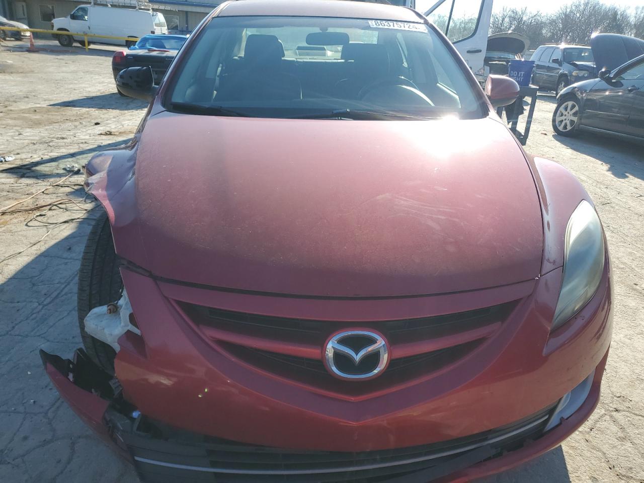 2012 Mazda 6 VIN 1YVHZ8DH6C5M38871 Copart auction photo, front end damage thumbnail 5