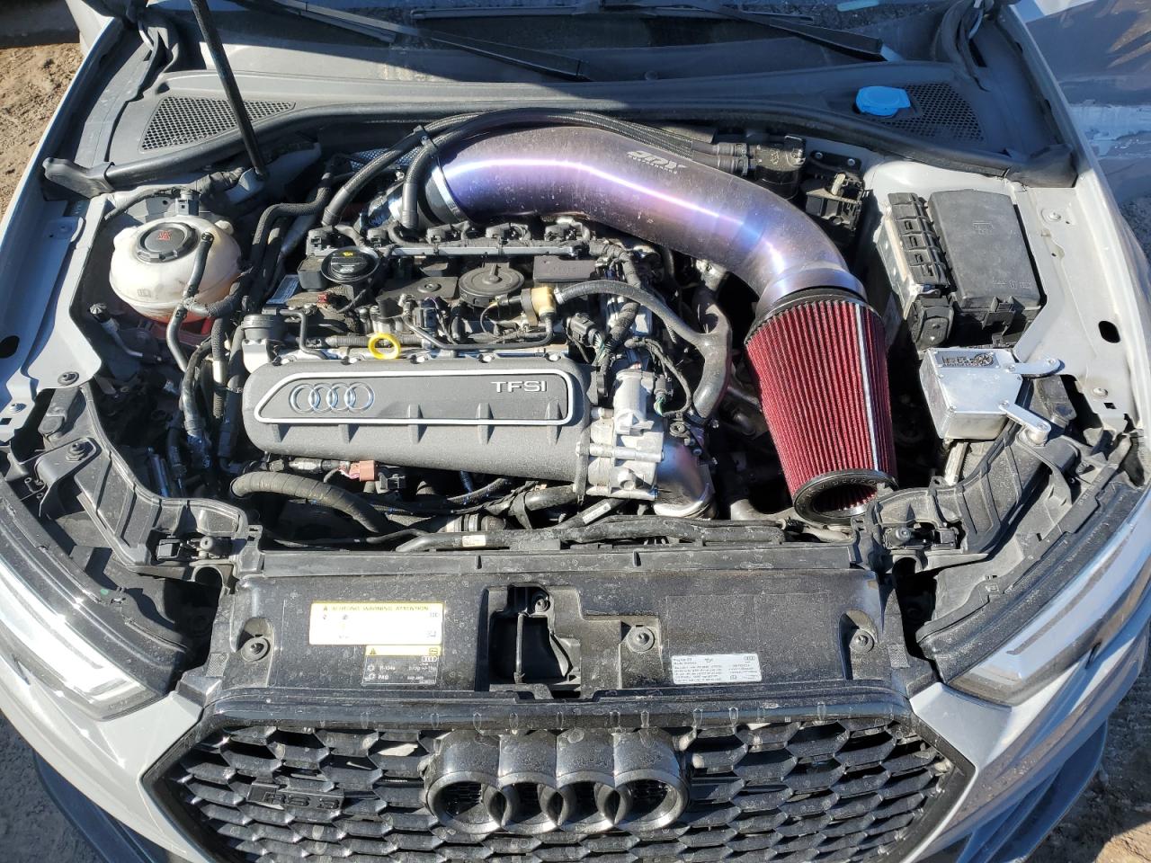 2018 Audi RS3 VIN WUABWGFFXJ1900365 Copart auction photo, side / mechanical damage thumbnail 11