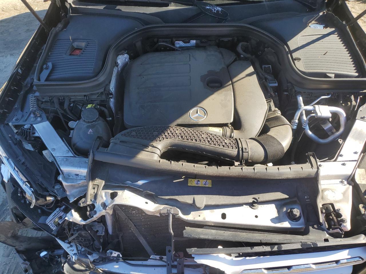 2020 Mercedes-Benz GLC VIN WDC0G8EB1LF694245 Copart auction photo, front end damage thumbnail 13